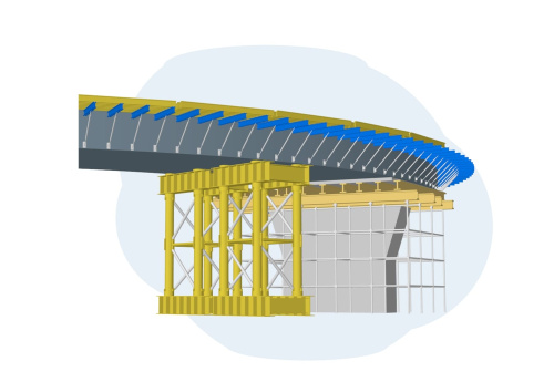 Опалубка для мостов и туннелей в Москве от компании СпецМонолитСтрой